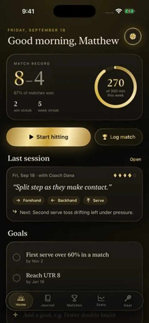 Baseline Ledger screenshot 1