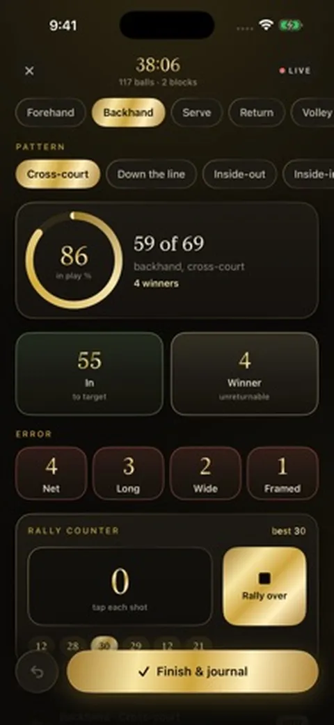 Baseline Ledger screenshot 2