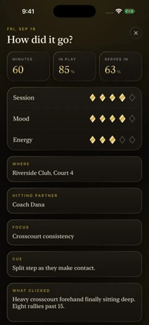 Baseline Ledger screenshot 3