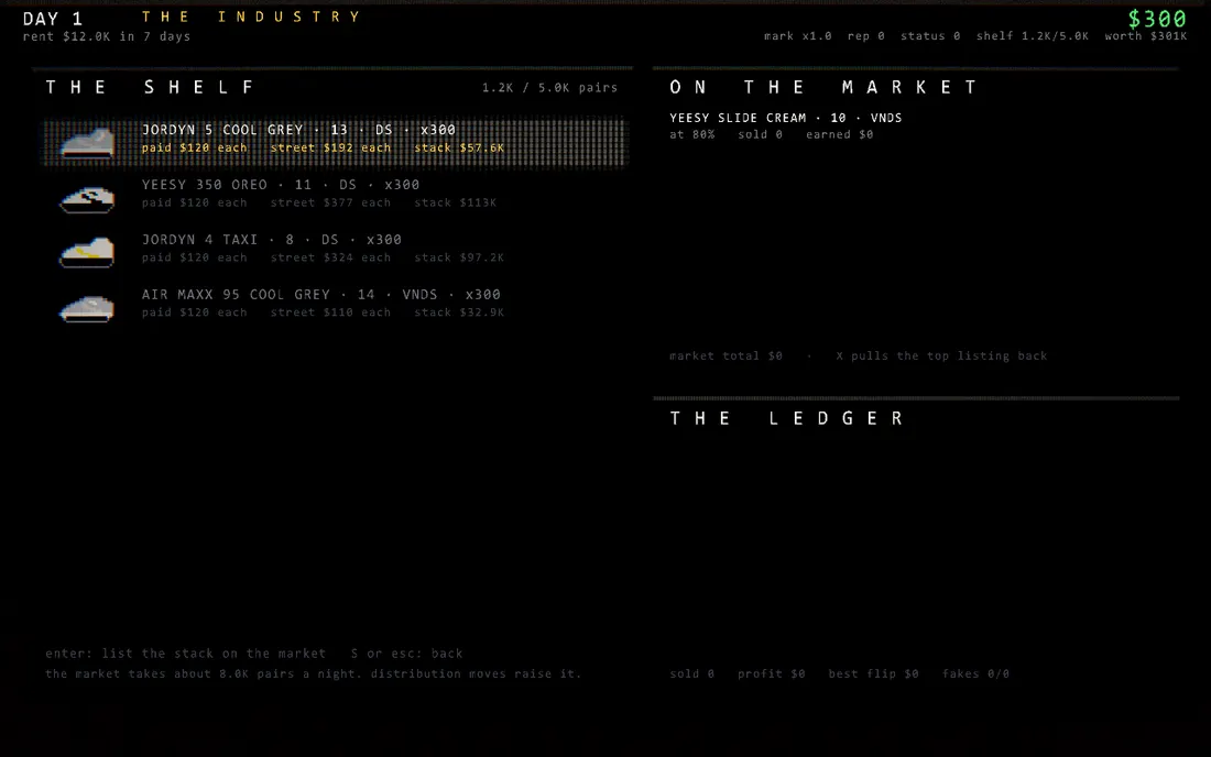 App screen